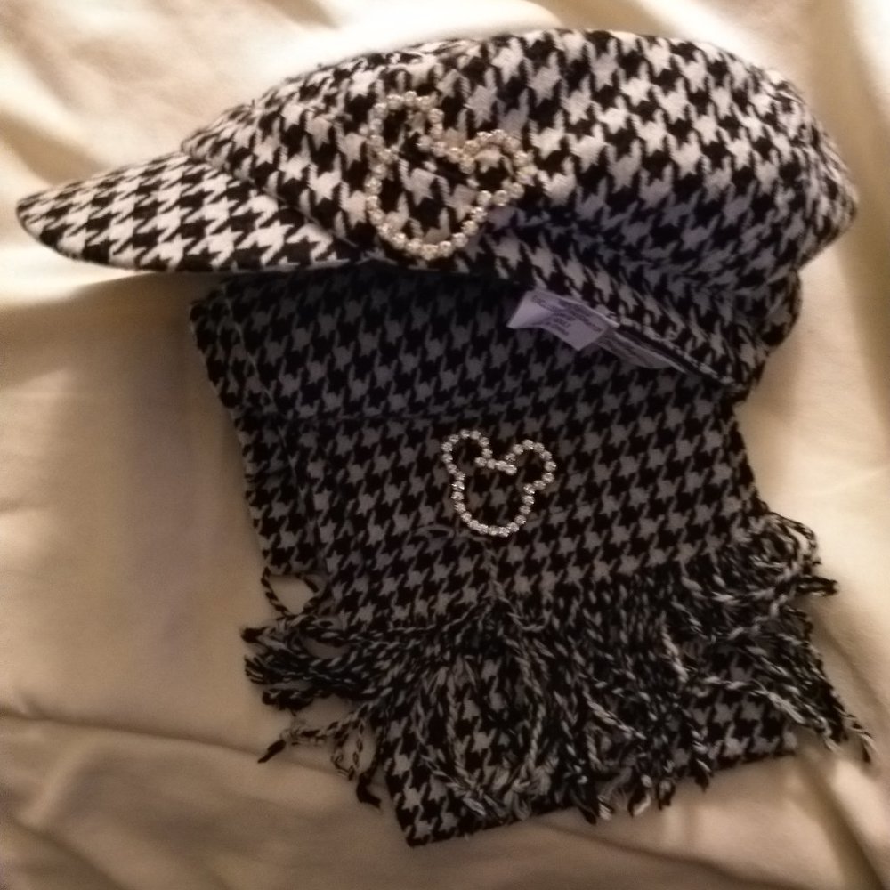 Authentic Disney Cap and Scarf set *NWOT*